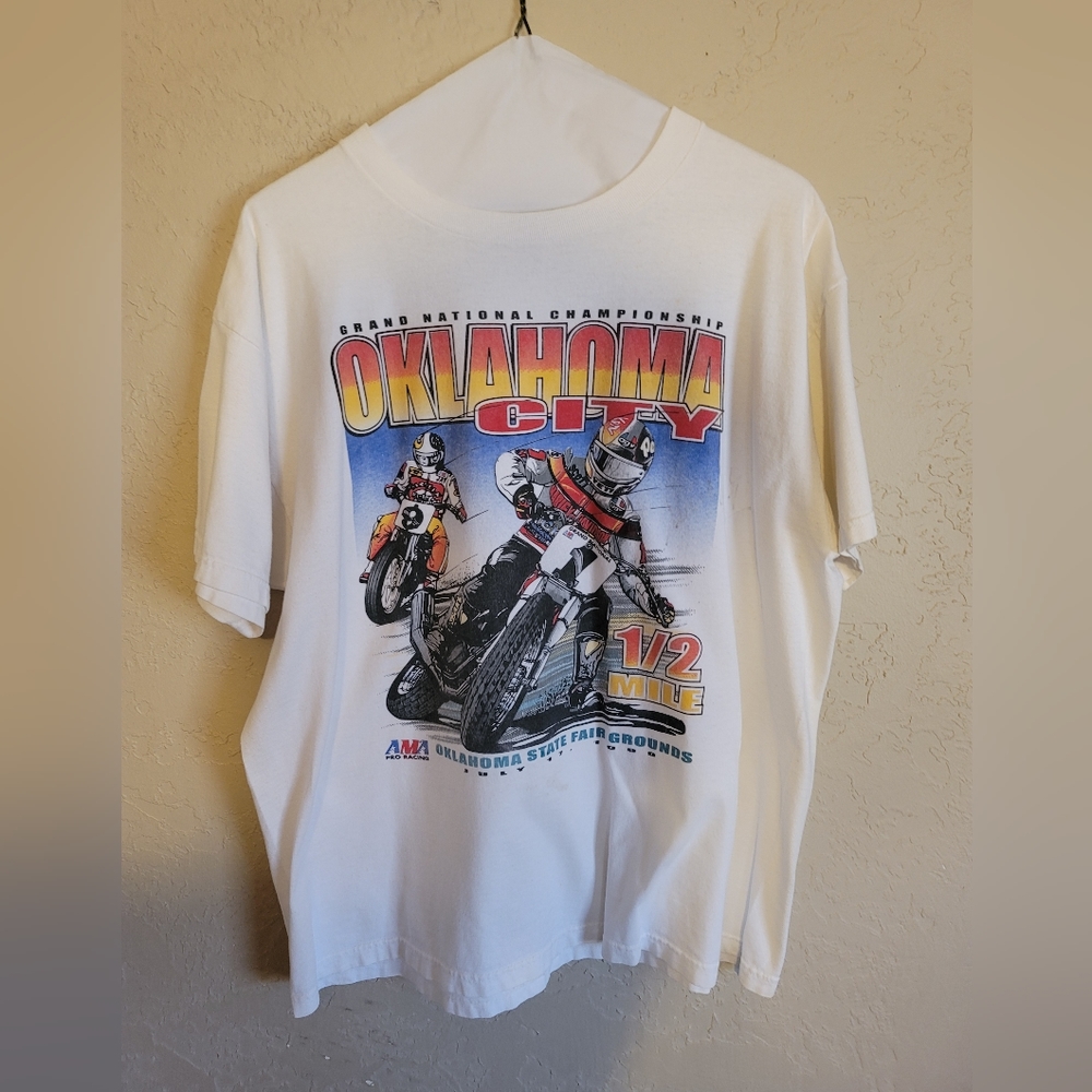 Vintage 1999 AMA GRAND NATIONAL CHAMPIONSHIP TSHIRT sz LARGE